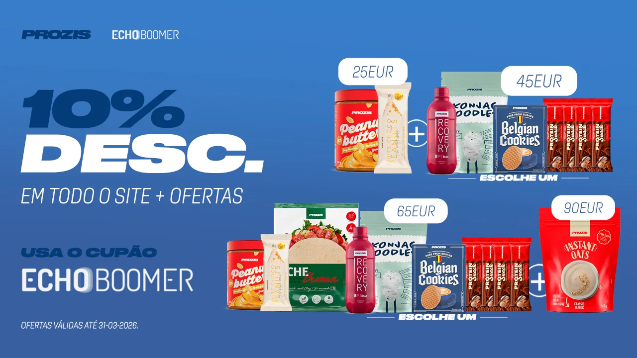 Nova creatina da Prozis oferece uma "pureza sem paralelo" 2 Prozis/ECHOBOOMER MARÇO 2026