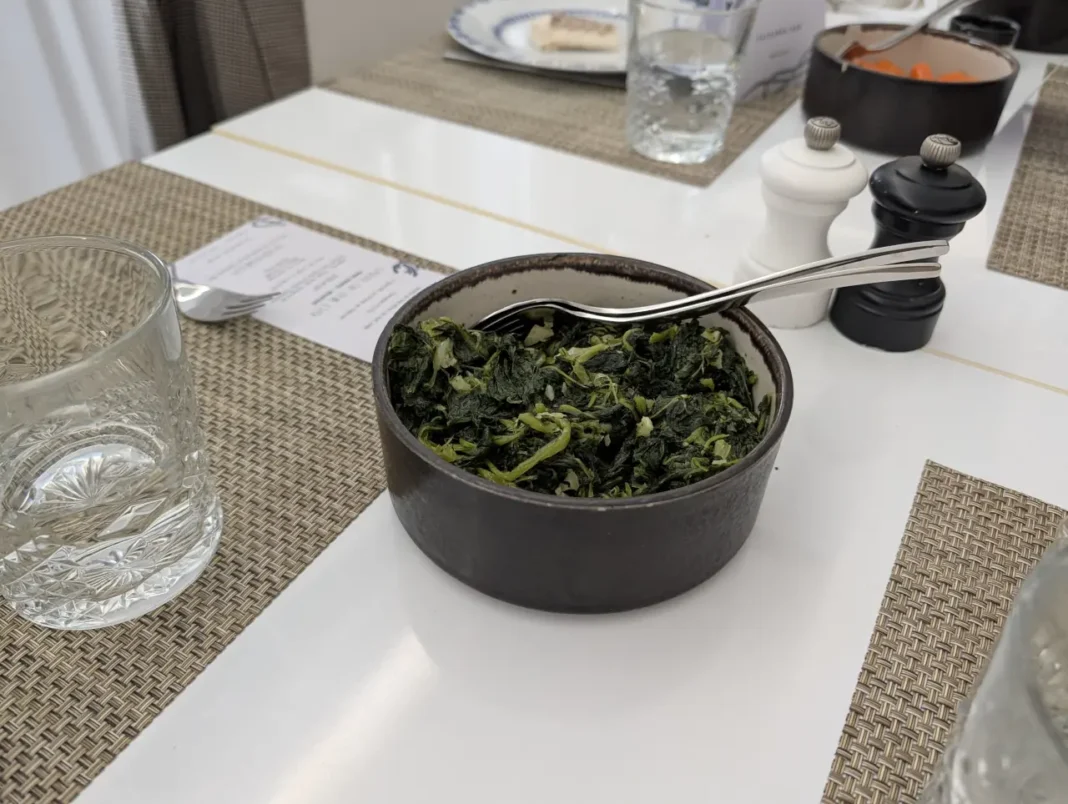 Saldanha Mar - grelos salteados