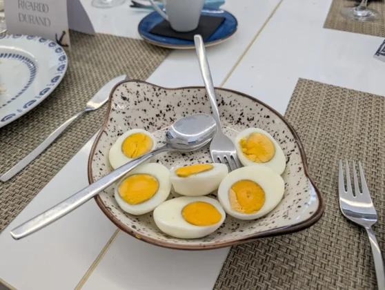 Saldanha Mar - Ovo cozido