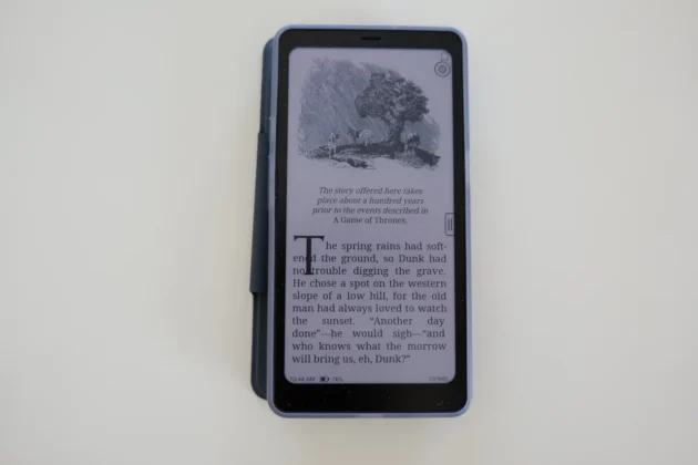 BOOX Palma 2 Pro - texto e imagem