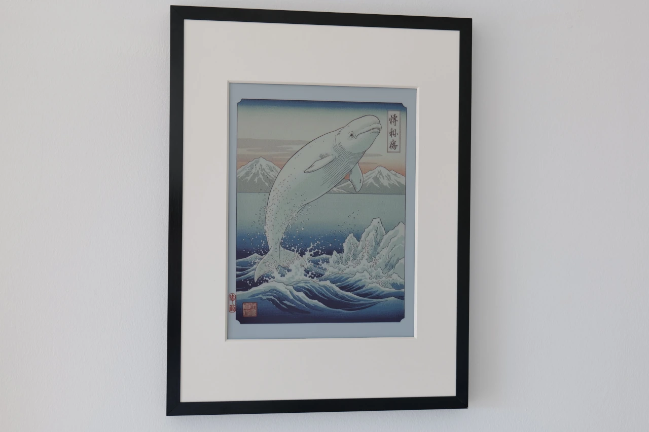 SwitchBot AI Art Frame - baleia