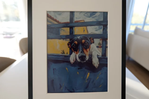 SwitchBot AI Art Frame - imagem alterada