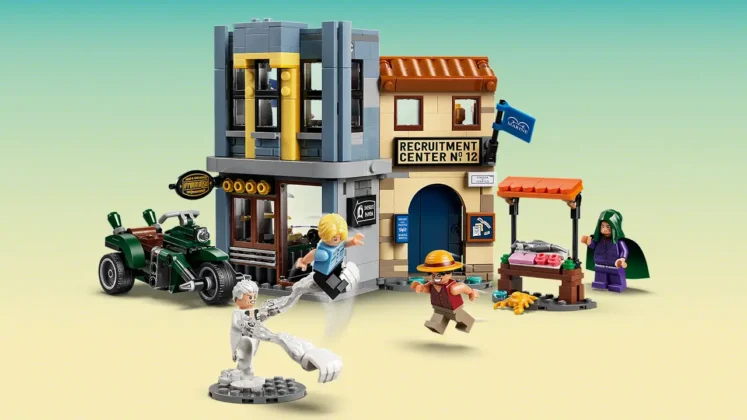 LEGO One Piece Confronto com o Capit&atilde;o Smoker