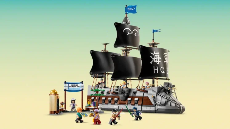 LEGO One Piece Navio de Guerra da Marinha de Garp