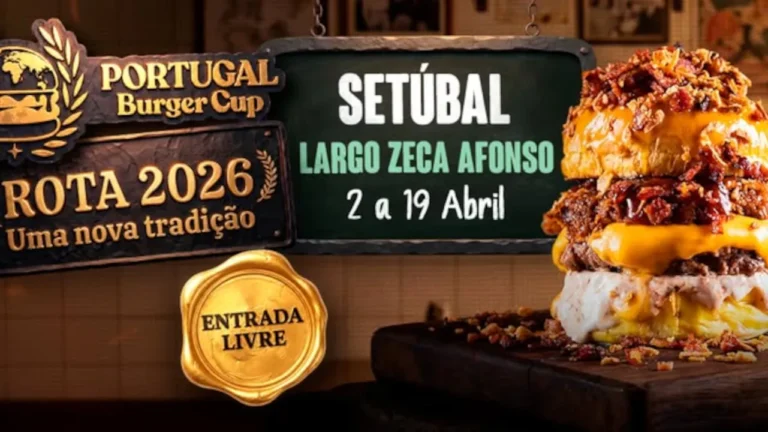 Portugal Burger Cup 2026 traz 12 restaurantes ao Largo José Afonso em Setúbal