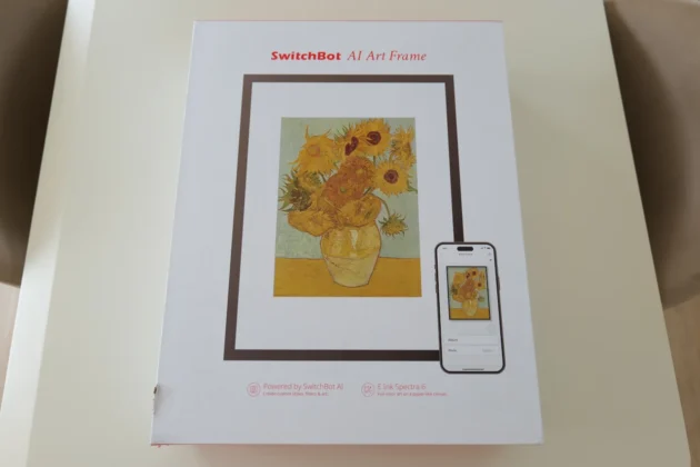 SwitchBot AI Art Frame - caixa