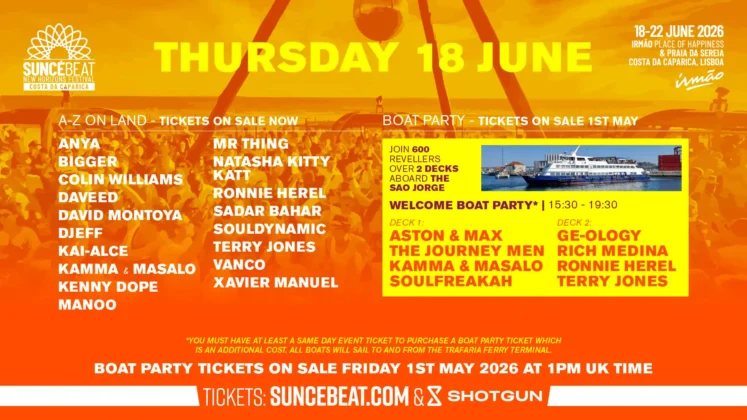 Sunc&eacute;beat New Horizons - dia 18 de junho