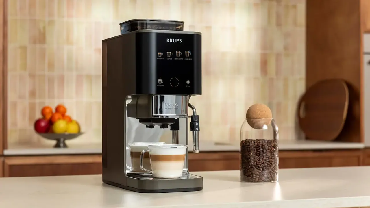 KRUPS Coffee Crush: nova máquina de café em grão aposta num formato compacto 1 KRUPS Coffee Crush