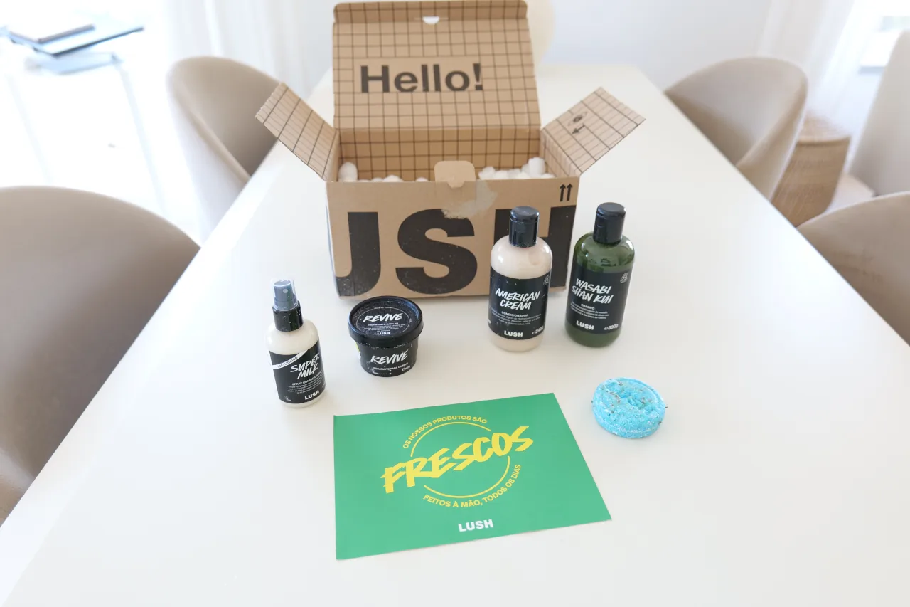 lush fresh haircare imagem