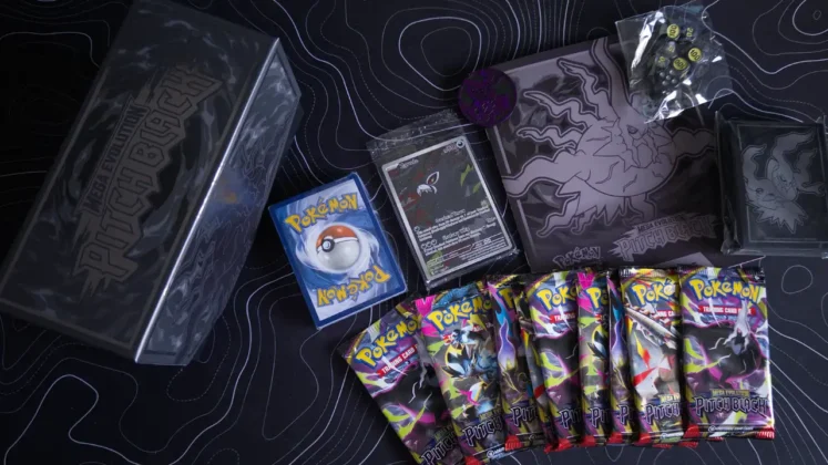 Elite Trainer Box Pok&eacute;mon TCG Mega Evolution - Pitch Black