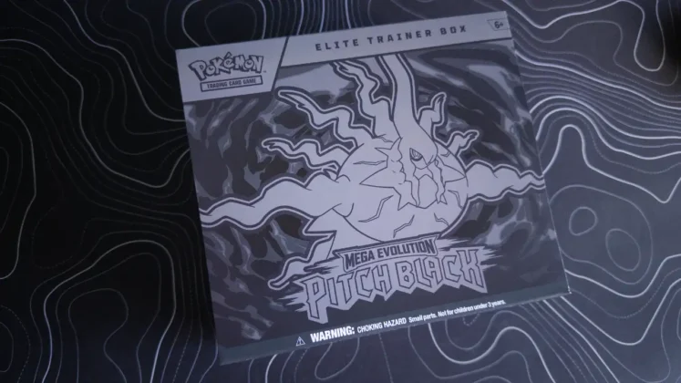 Elite Trainer Box Pok&eacute;mon TCG Mega Evolution - Pitch Black
