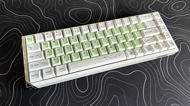 PIIFOX FORX Defender68 HE - Herbary Cherry Profile Keycap Set