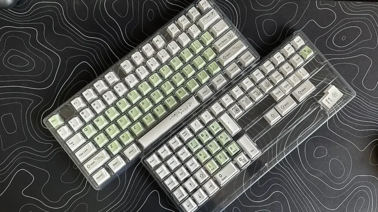 PIIFOX FORX Defender68 HE - Herbary Cherry Profile Keycap Set