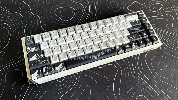 PIIFOX FORX Defender68 HE - Silence Cherry Profile Keycap Set