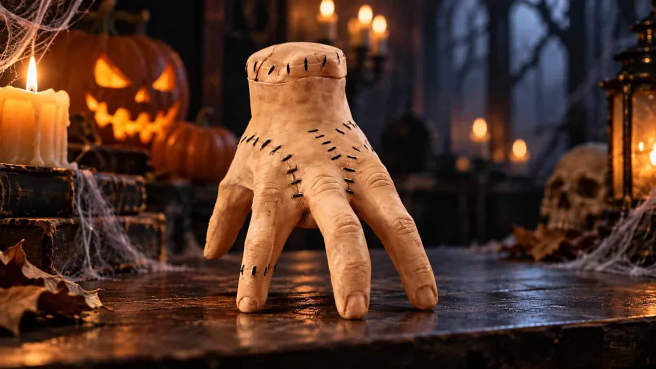 Esta versão da "Coisa" de Wednesday mexe-se e é ideal para o Halloween 1 A Coisa - SoTiny