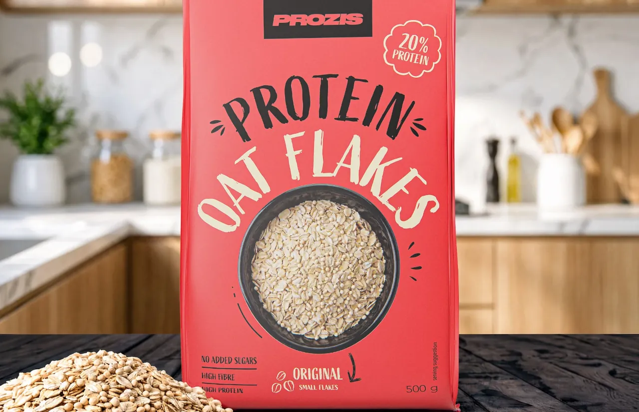 Prozis aposta em aveia enriquecida com proteína para dietas ativas 1 Prozis Protein Oat Flakes