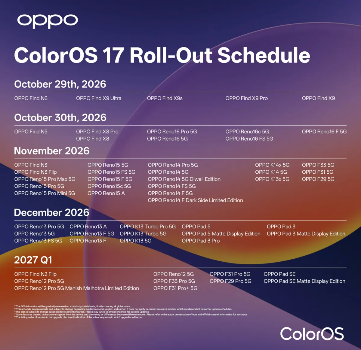 ColorOS 17
