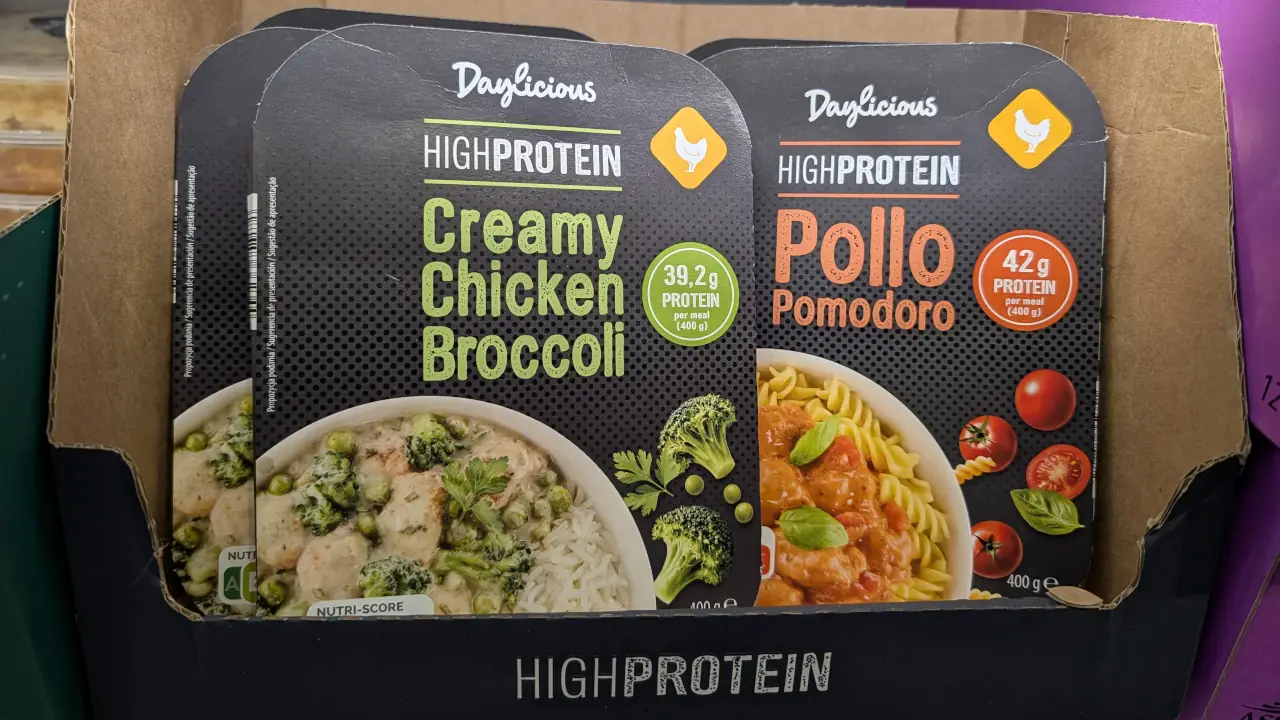 Aldi tem novas refeições ricas em proteína 1 Aldi Daylicous High Protein