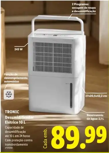 desumidificador Tronic