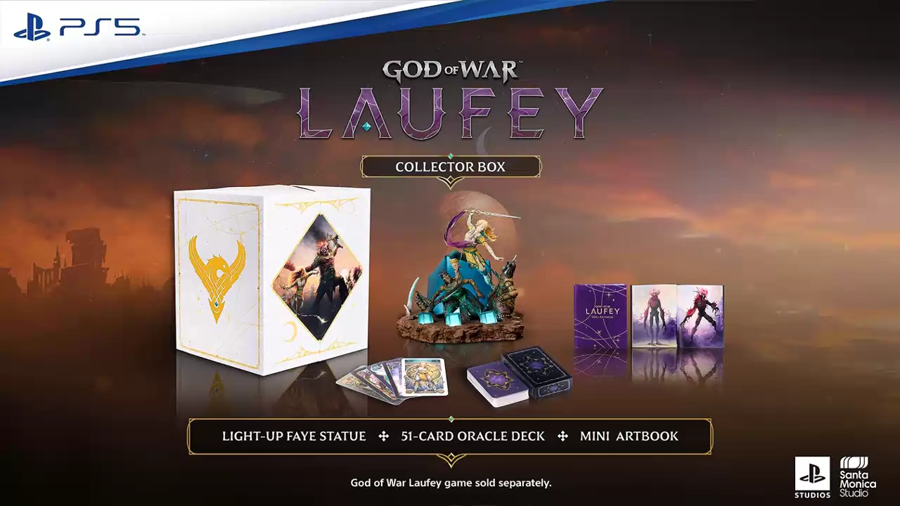 Caixa de Colecionador de God of War Laufey